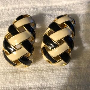 Signed VO Vintage earrings